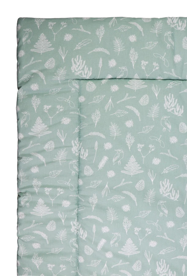 MamaLoes Botanical Stone Green 80 X 100 Cm Boxkleed ML020224 4 MamaLoes Botanical Stone Green 80 X 100 Cm Boxkleed ML020224 - Afbeelding 2