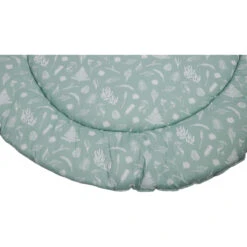 MamaLoes Botanical Stone Green 90 Cm Rond Boxkleed ML020238 -Babyproducten Winkel mamaloes botanical stone green 90 cm rond boxkleed ml020238 02