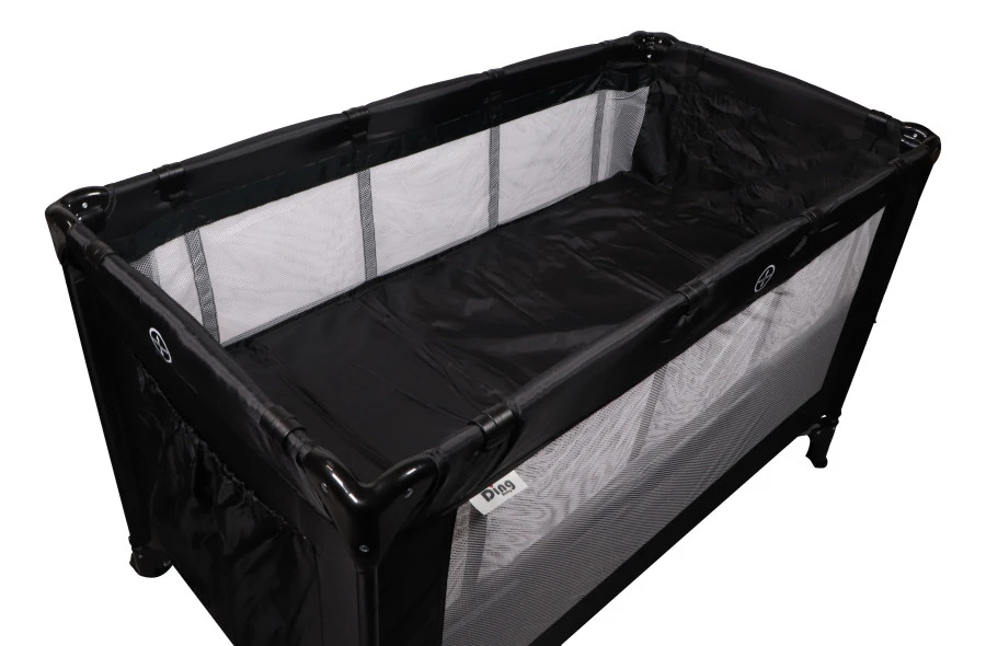 Ding Deluxe Black Campingbedje Incl. Bodemverhoger 17 Ding Deluxe Black Campingbedje Incl. Bodemverhoger - Afbeelding 15