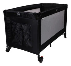 Ding Deluxe Black Campingbedje Incl. Bodemverhoger 20 Ding Deluxe Black Campingbedje Incl. Bodemverhoger -Babyproducten Winkel mamaloes ding deluxe black campingbedje incl. bodemverhoger 2