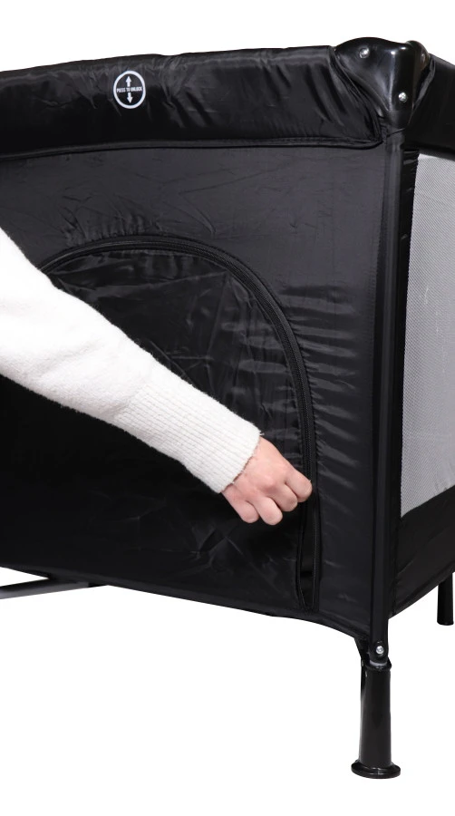 Ding Deluxe Black Campingbedje Incl. Bodemverhoger 9 Ding Deluxe Black Campingbedje Incl. Bodemverhoger - Afbeelding 7