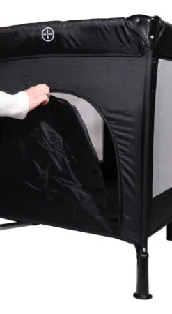Ding Deluxe Black Campingbedje Incl. Bodemverhoger 25 Ding Deluxe Black Campingbedje Incl. Bodemverhoger -Babyproducten Winkel mamaloes ding deluxe black campingbedje incl. bodemverhoger 8