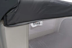 Ding Deluxe Grey Campingbedje Incl. Bodemverhoger -Babyproducten Winkel mamaloes ding deluxe grey campingbedje incl. bodemverhoger 6