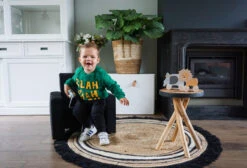 Ding Jamie Velvet Roze Kinderfauteuil DI-34206 -Babyproducten Winkel mamaloes ding jamie 10 2