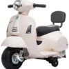 Eco Toys White Elektrische Vespa Scooter H1 1 Eco Toys White Elektrische Vespa Scooter H1 -Babyproducten Winkel mamaloes eco toys white elektrische vespa scooter h1