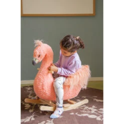 MamaLoes Flamingo Hobbeldier ML050403 14 MamaLoes Flamingo Hobbeldier ML050403 -Babyproducten Winkel mamaloes flamingo hobbeldier ml050403 02