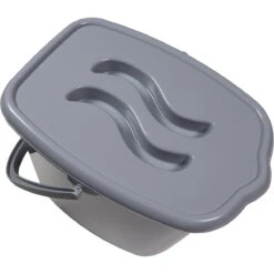 MamaLoes Grijs Badset Incl. Zwarte Badstandaard -Babyproducten Winkel mamaloes grijs luieremmer ml050316 3 1