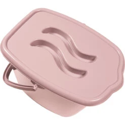 MamaLoes Licht Roze Badset Incl. Graphite Badstandaard -Babyproducten Winkel mamaloes licht roze luieremmer ml050304 2 3