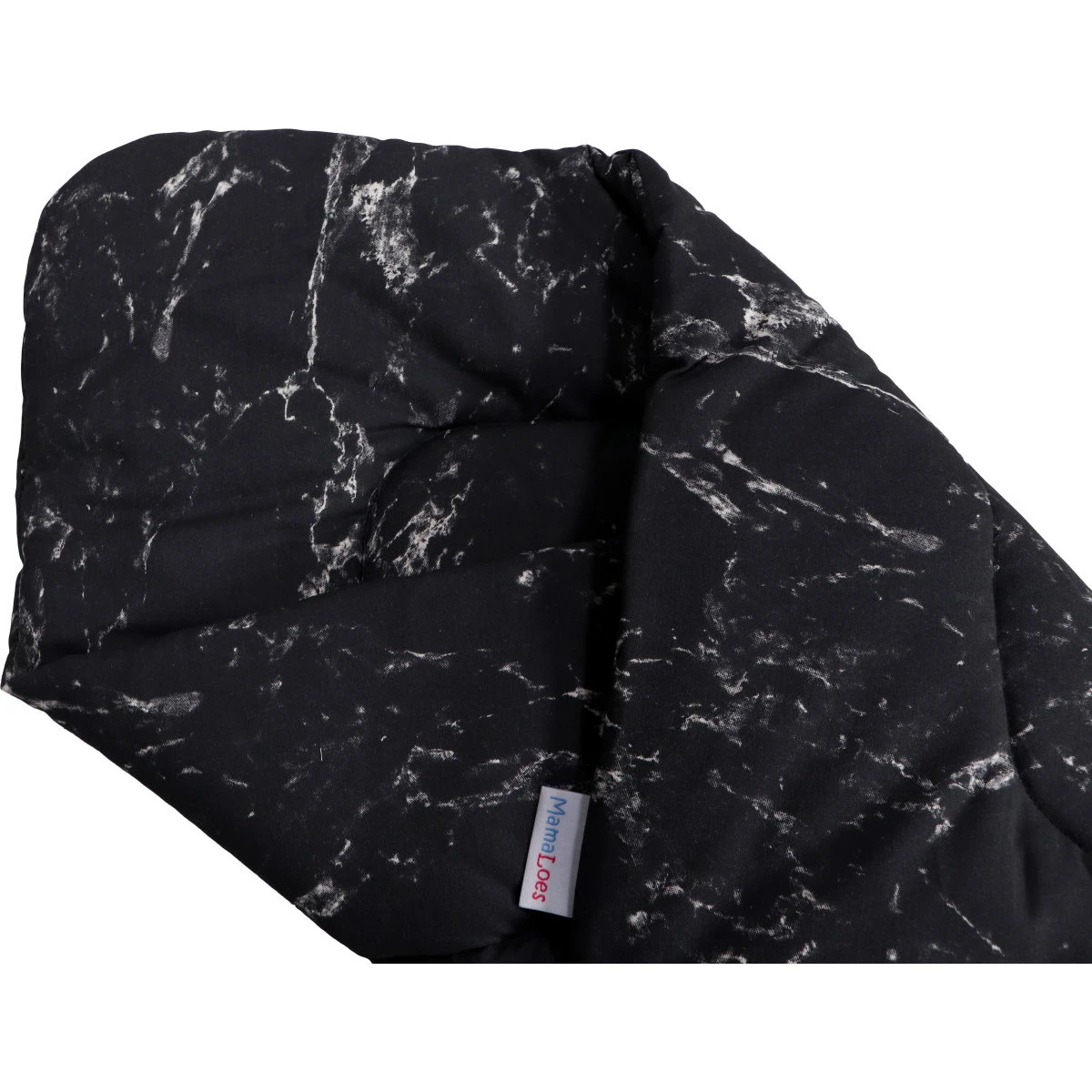 Mamaloes Marmer Zwart Wikkeldeken ML020703 5 Mamaloes Marmer Zwart Wikkeldeken ML020703 - Afbeelding 3