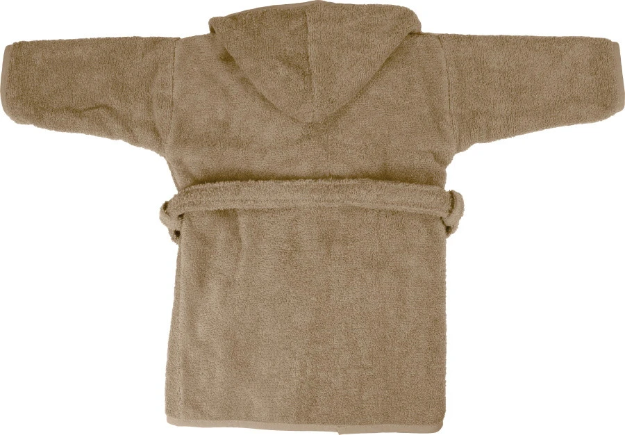 MamaLoes Badstof Nougat 1-2jr Badjas ML010302 5 MamaLoes Badstof Nougat 1-2jr Badjas ML010302 - Afbeelding 3