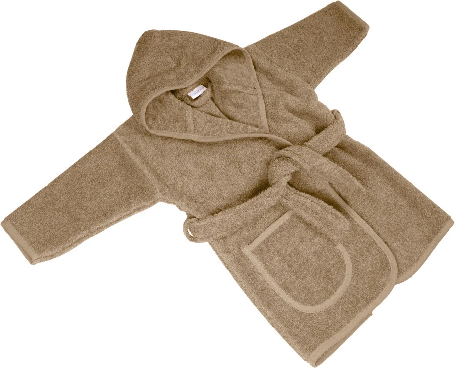 MamaLoes Badstof Nougat 1-2jr Badjas ML010302 8 MamaLoes Badstof Nougat 1-2jr Badjas ML010302 - Afbeelding 6