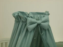 MamaLoes Pure Stonegreen Deluxe Wit Baby Wiegje 80635 -Babyproducten Winkel mamaloes pure stonegreen deluxe wit baby wiegje 80635 4