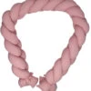 MamaLoes Soft Cotton Licht Roze 210 Cm Braided Bedbumper ML020506 -Babyproducten Winkel mamaloes soft cotton licht roze 210 cm braided bedbumper ml020506