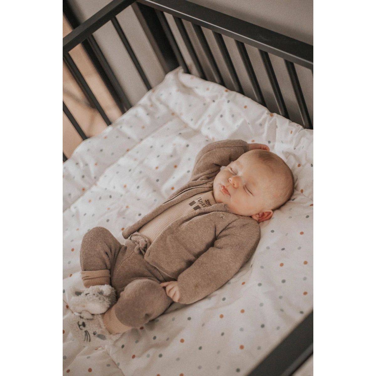 MamaLoes Nougat Bloemen 80 X 100 Cm Omkeerbaar Boxkleed ML020233 7 MamaLoes Nougat Bloemen 80 X 100 Cm Omkeerbaar Boxkleed ML020233 - Afbeelding 5