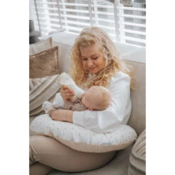 MamaLoes Panther Army Green Medium Voedingskussen ML2038 -Babyproducten Winkel mamaloes stippen medium voedingskussen ml020303 11 1