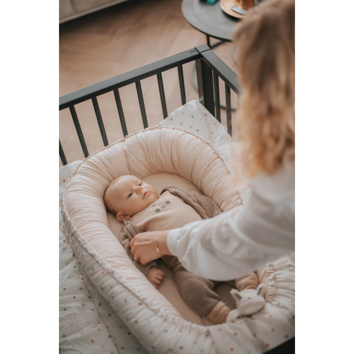 MamaLoes Berry Branch Omkeerbaar Babynest ML3061 8 MamaLoes Berry Branch Omkeerbaar Babynest ML3061 - Afbeelding 6