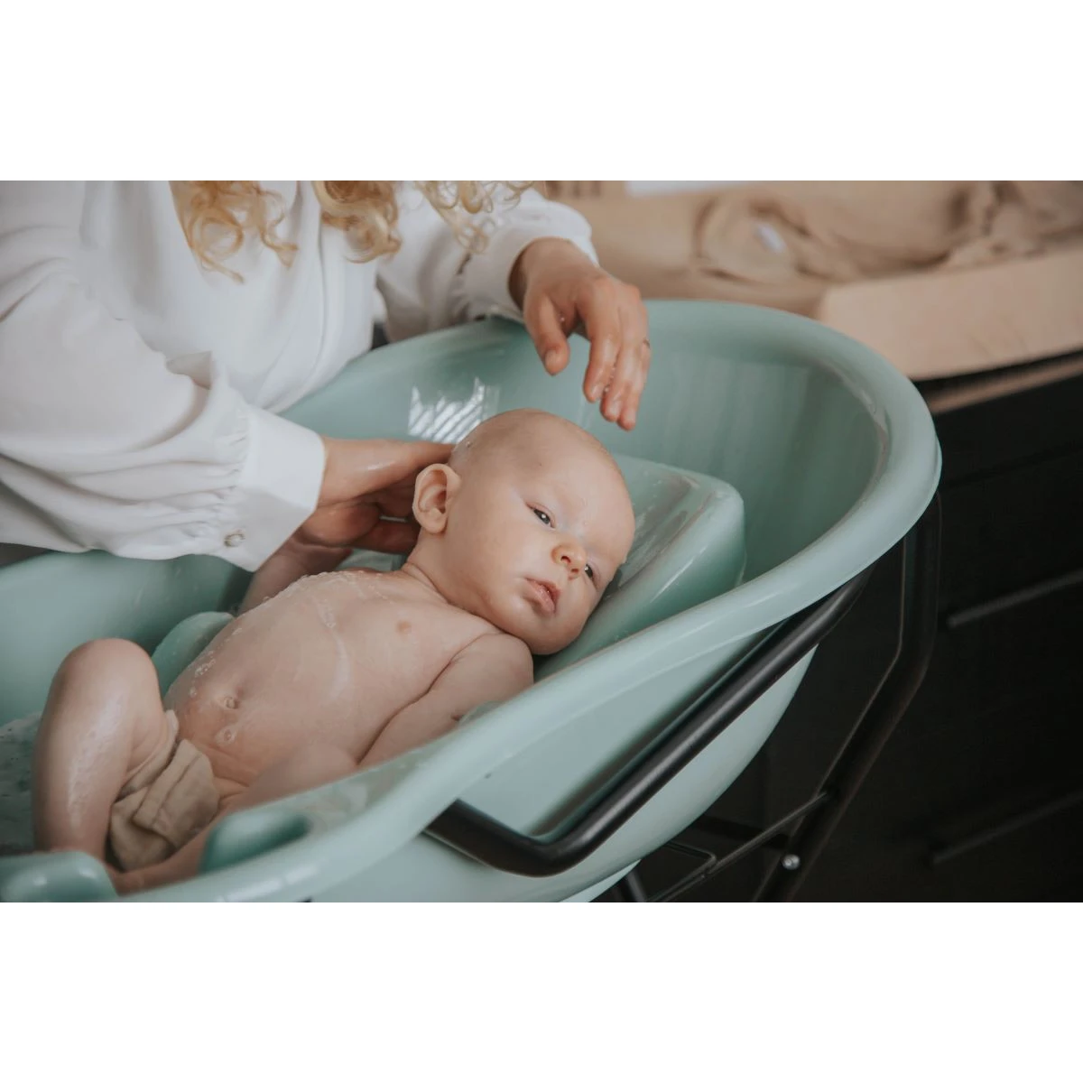 MamaLoes Stone Green Badset Incl. Graphite Badstandaard 16 MamaLoes Stone Green Badset Incl. Graphite Badstandaard - Afbeelding 14