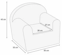 Albero Mio Velvet Navy Kinderfauteuil 11 Albero Mio Velvet Navy Kinderfauteuil -Babyproducten Winkel mamaloes velvet navy kinderfauteuil 5