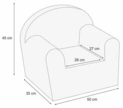 Albero Mio Velvet Roze Kinderfauteuil -Babyproducten Winkel mamaloes velvet roze kinderfauteuil 4