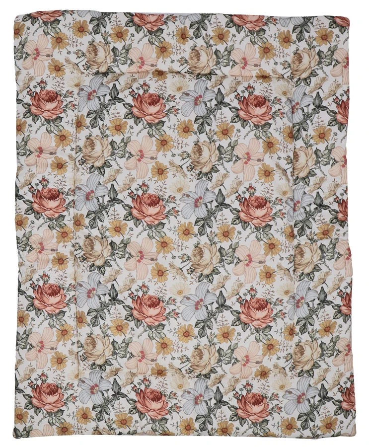 MamaLoes Vintage Bloemen 80 X 100 Cm Omkeerbaar Boxkleed ML020248