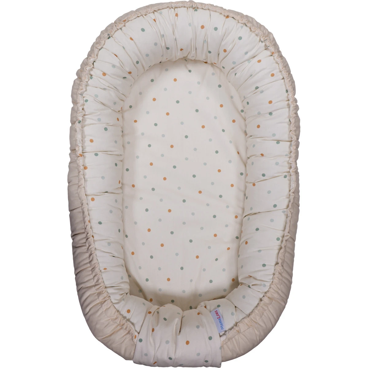 MamaLoes Stippen Omkeerbaar Babynest ML020107 4 MamaLoes Stippen Omkeerbaar Babynest ML020107 - Afbeelding 2