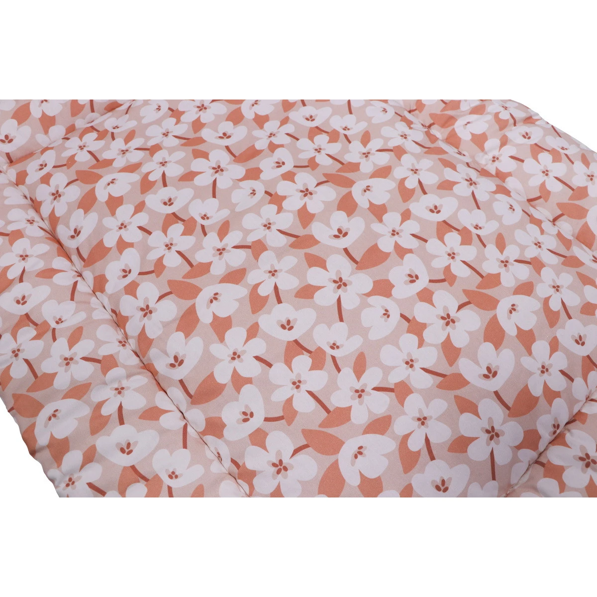 MamaLoes Nougat Bloemen 80 X 100 Cm Omkeerbaar Boxkleed ML020233 4 MamaLoes Nougat Bloemen 80 X 100 Cm Omkeerbaar Boxkleed ML020233 - Afbeelding 2