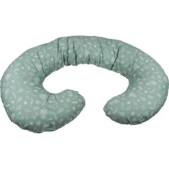 MamaLoes Botanical Animals Stone Green C-vorm Voedingskussen ML020411 -Babyproducten Winkel ml020411 03