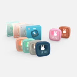 MOB Billy Marshmallow Klok En Nachtlampje BILLY-MARSH-01 -Babyproducten Winkel mob billy chocolate klok en nachtlampje billy sfeer 2