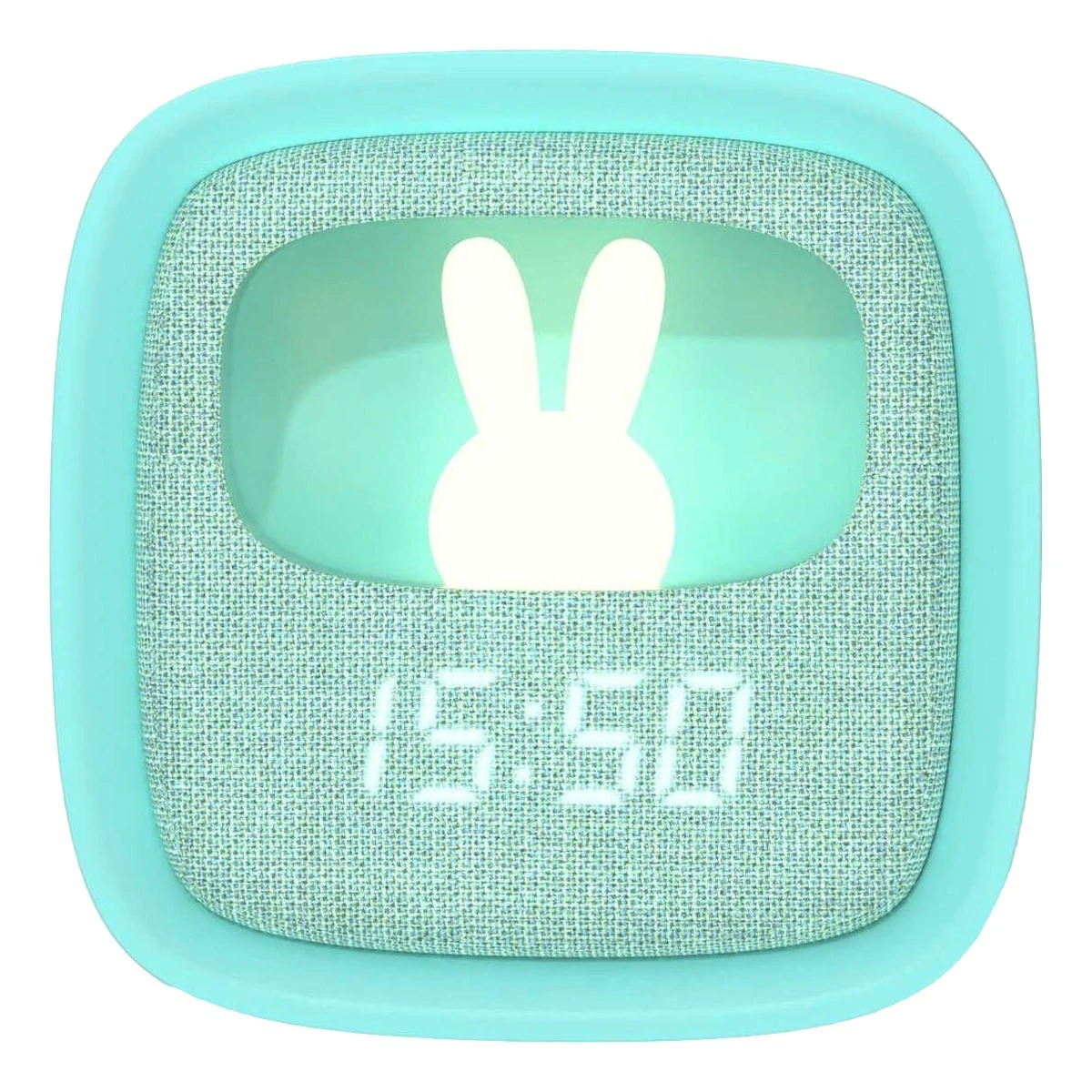 MOB Billy Turquoise Klok En Nachtlampje BILLY-BL-01 3 MOB Billy Turquoise Klok En Nachtlampje BILLY-BL-01