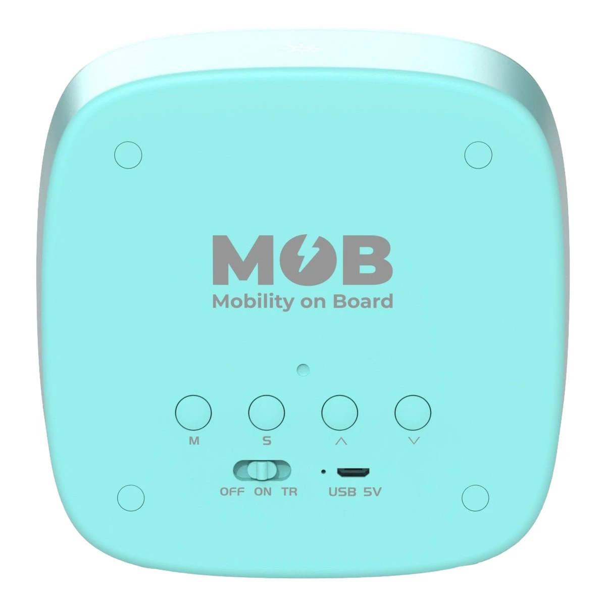 MOB Billy Turquoise Klok En Nachtlampje BILLY-BL-01 4 MOB Billy Turquoise Klok En Nachtlampje BILLY-BL-01 - Afbeelding 2