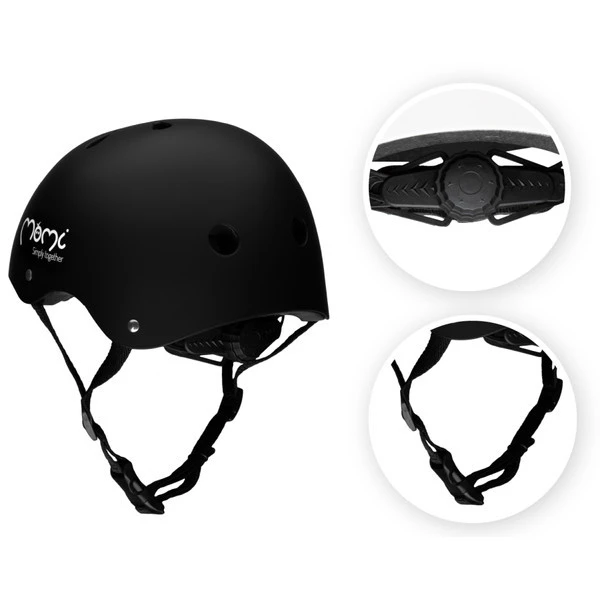 Momi Mimi Black 47-58 Cm Kinderhelm ROBI00019 7 Momi Mimi Black 47-58 Cm Kinderhelm ROBI00019 - Afbeelding 5