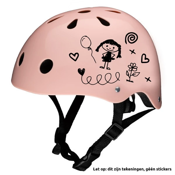 Momi Mimi Pink 47-58 Cm Kinderhelm ROBI00017 5 Momi Mimi Pink 47-58 Cm Kinderhelm ROBI00017 - Afbeelding 3
