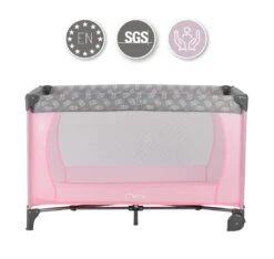 Momi Belove Pink Campingbed LOZE00016 27 Momi Belove Pink Campingbed LOZE00016 -Babyproducten Winkel momi belove pink campingbed loze00016 10