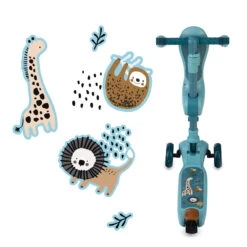 Momi Kiuru Blue 2-in-1 Step/Loopfiets HUBA00036 -Babyproducten Winkel momi kiuru blue 2 in 1 step loopfiets huba00034 8