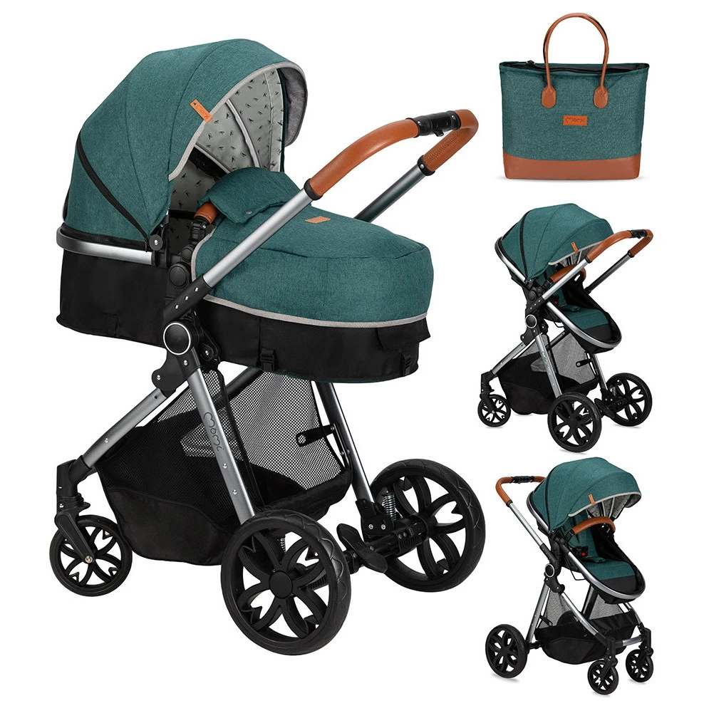 Momi Limuru Green 2-in-1 Combi Kinderwagen WOSP00028 3 Momi Limuru Green 2-in-1 Combi Kinderwagen WOSP00028