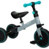 Momi Loris Grey/Turquoise 4-in-1 Ride-On Loopfiets ROBI00041 -Babyproducten Winkel momi loris grey turquoise 4 in 1 ride on loopfiets robi00041 1