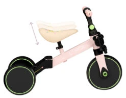 Momi Loris Pink 4-in-1 Ride-On Loopfiets ROBI00039 23 Momi Loris Pink 4-in-1 Ride-On Loopfiets ROBI00039 -Babyproducten Winkel momi loris pink 4 in 1 ride on loopfiets robi00039 7