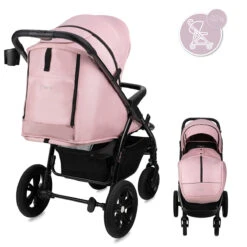 Momi Miya Pink Wandelwagen WOSP00031 -Babyproducten Winkel momi miya pink wandelwagen wosp00031 13