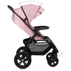 Momi Miya Pink Wandelwagen WOSP00031 -Babyproducten Winkel momi miya pink wandelwagen wosp00031 7
