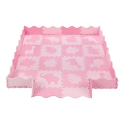 Momi Zawi Pink Schuimrubberen Puzzelmat Met Rand MAED00012