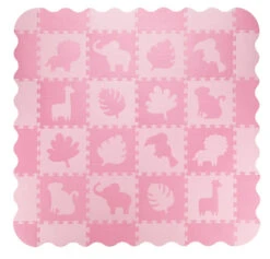 Momi Zawi Pink Schuimrubberen Puzzelmat Met Rand MAED00012 -Babyproducten Winkel momi zawi pink schuimrubberen puzzelmat met rand maed00012 4
