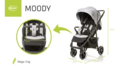 4Baby Moody XXII Grey Wandelwagen Incl. Beenkap 24 4Baby Moody XXII Grey Wandelwagen Incl. Beenkap -Babyproducten Winkel moody xxii wymiary