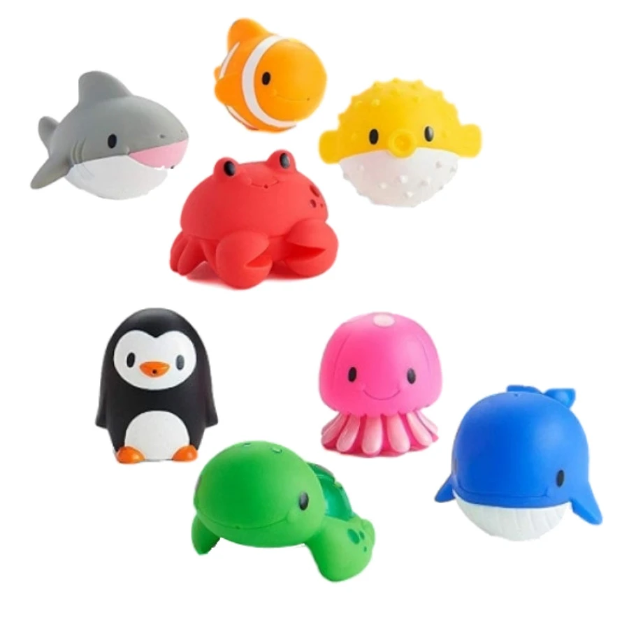 Munchkin Ocean Sea Squirts 8 Stuks Badspeeltjes 01233501 3 Munchkin Ocean Sea Squirts 8 Stuks Badspeeltjes 01233501