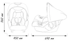 Nania Beone Universal Access Grey 0-13 Kg Autostoel ET572186X1 -Babyproducten Winkel nania beone universal access grey 0 13 kg autostoel et572186x1 7