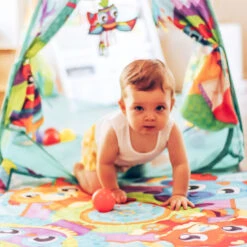 Playgro Convert Me Teepee Ball Activity Speelkleed P0187626 -Babyproducten Winkel playgro teepee ball 3 in 1 activiteiten gym ballenbak 0187626 6