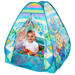 Playgro Convert Me Teepee Ball Activity Speelkleed P0187626 -Babyproducten Winkel playgro teepee ball 3 in 1 activiteiten gym ballenbak 0187626 7