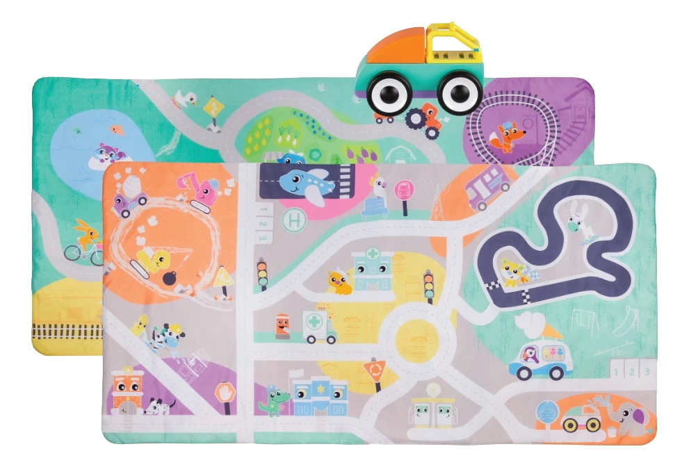 Playgro City To Country Jumbo Omkeerbaar Speelkleed P0188241 3 Playgro City To Country Jumbo Omkeerbaar Speelkleed P0188241