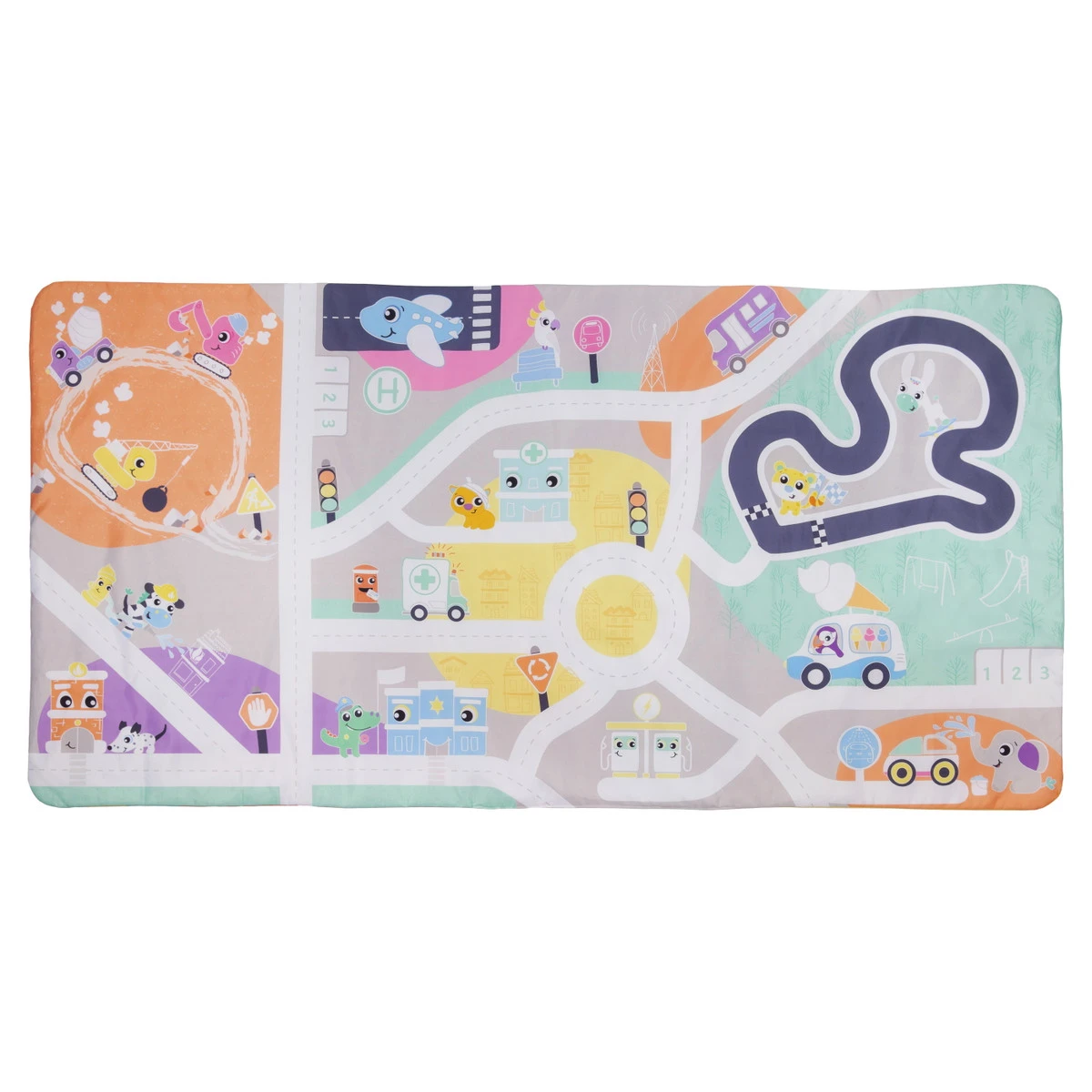 Playgro City To Country Jumbo Omkeerbaar Speelkleed P0188241 4 Playgro City To Country Jumbo Omkeerbaar Speelkleed P0188241 - Afbeelding 2