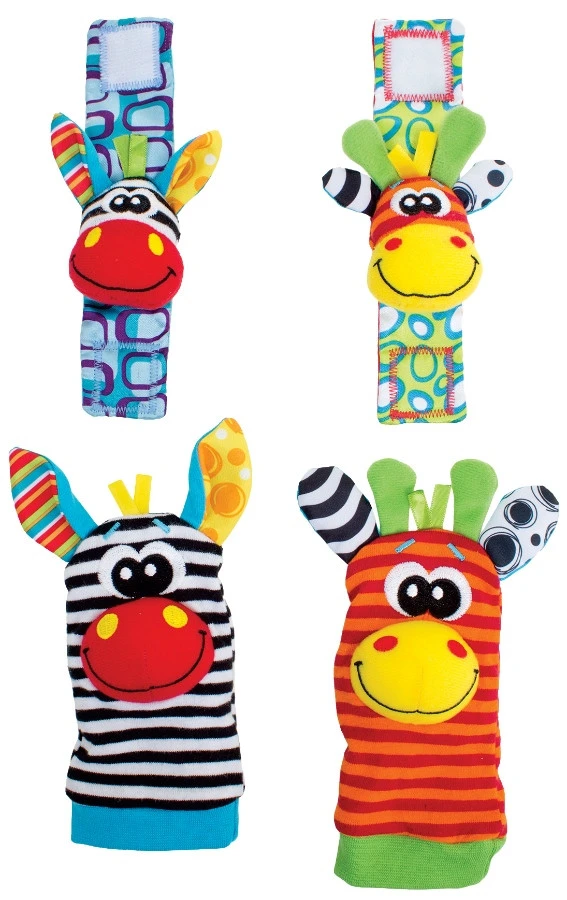 Playgro Jungle Pols-en Voetrammelaars P0183077 4 Playgro Jungle Pols-en Voetrammelaars P0183077 - Afbeelding 2