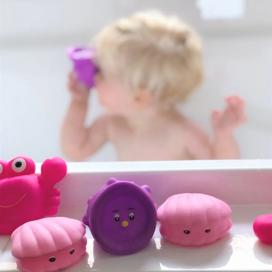 Playgro Sea Friends Pink 7 Stuks Drijvende Badspeeltjes P0188416 6 Playgro Sea Friends Pink 7 Stuks Drijvende Badspeeltjes P0188416 - Afbeelding 4